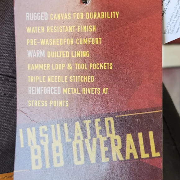Wells Lamont Insulated Bib/Overalls XXL - Picture 6 of 6